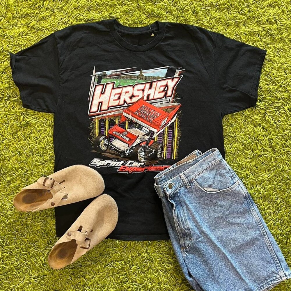 Vintage Graphic Milton Hershey Racing